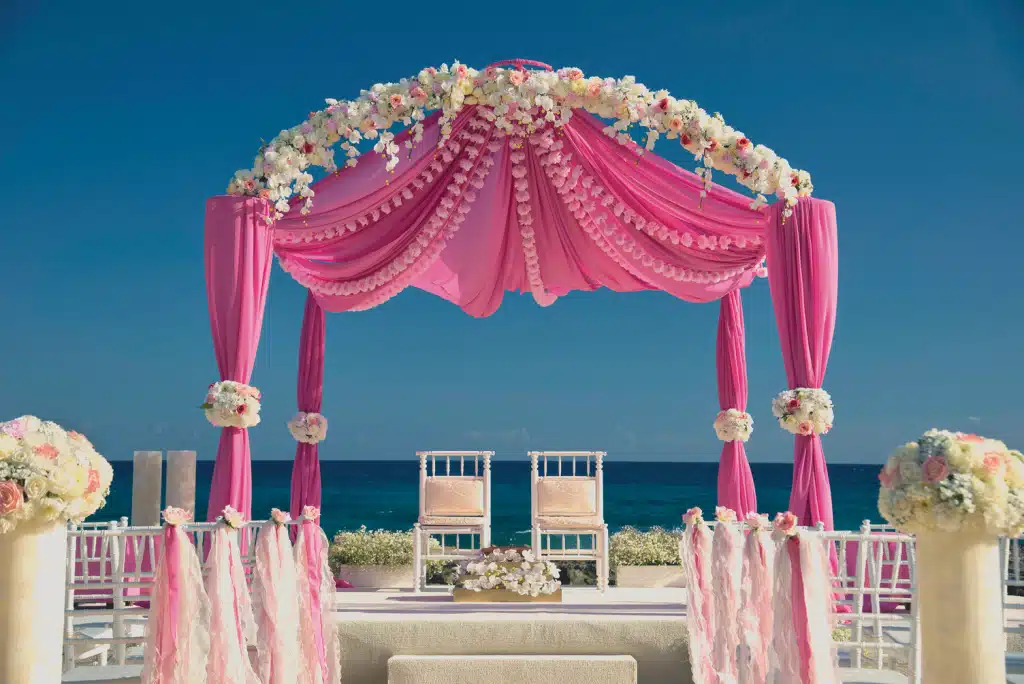 Hard Rock ISHQ Rocks Mandap Setup